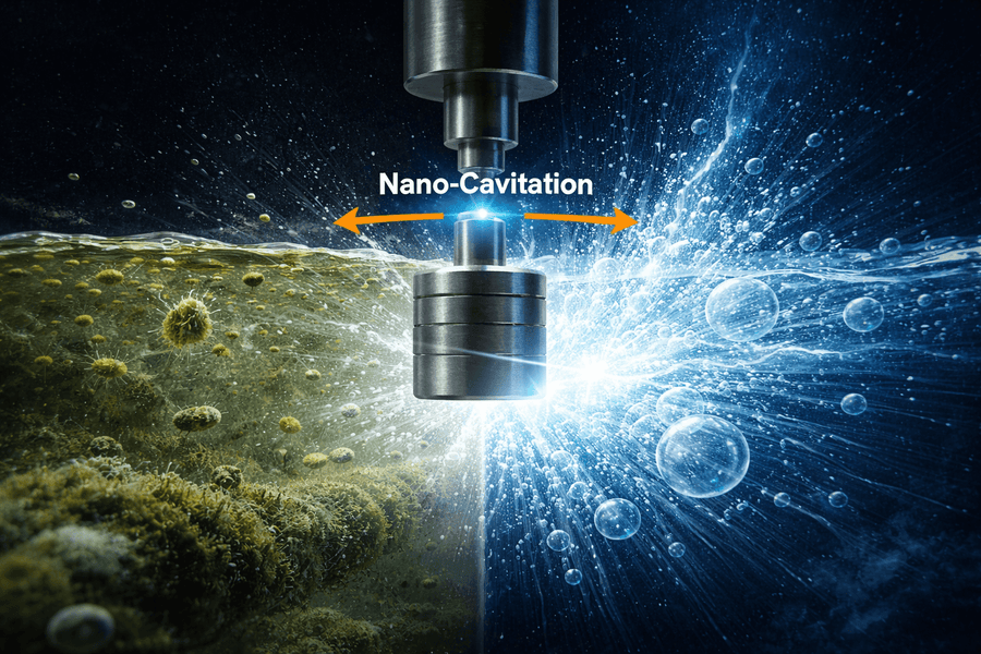 Nano-cavitatie in water